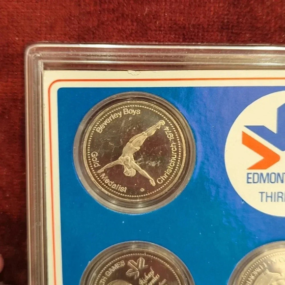 Edmonton Commonwealth Games  Commemorative Medallions (3) - Picture 4 of 8